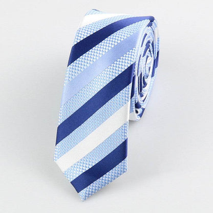 5cm Glossy Striped & Dot Men’s Tie - Emprize360