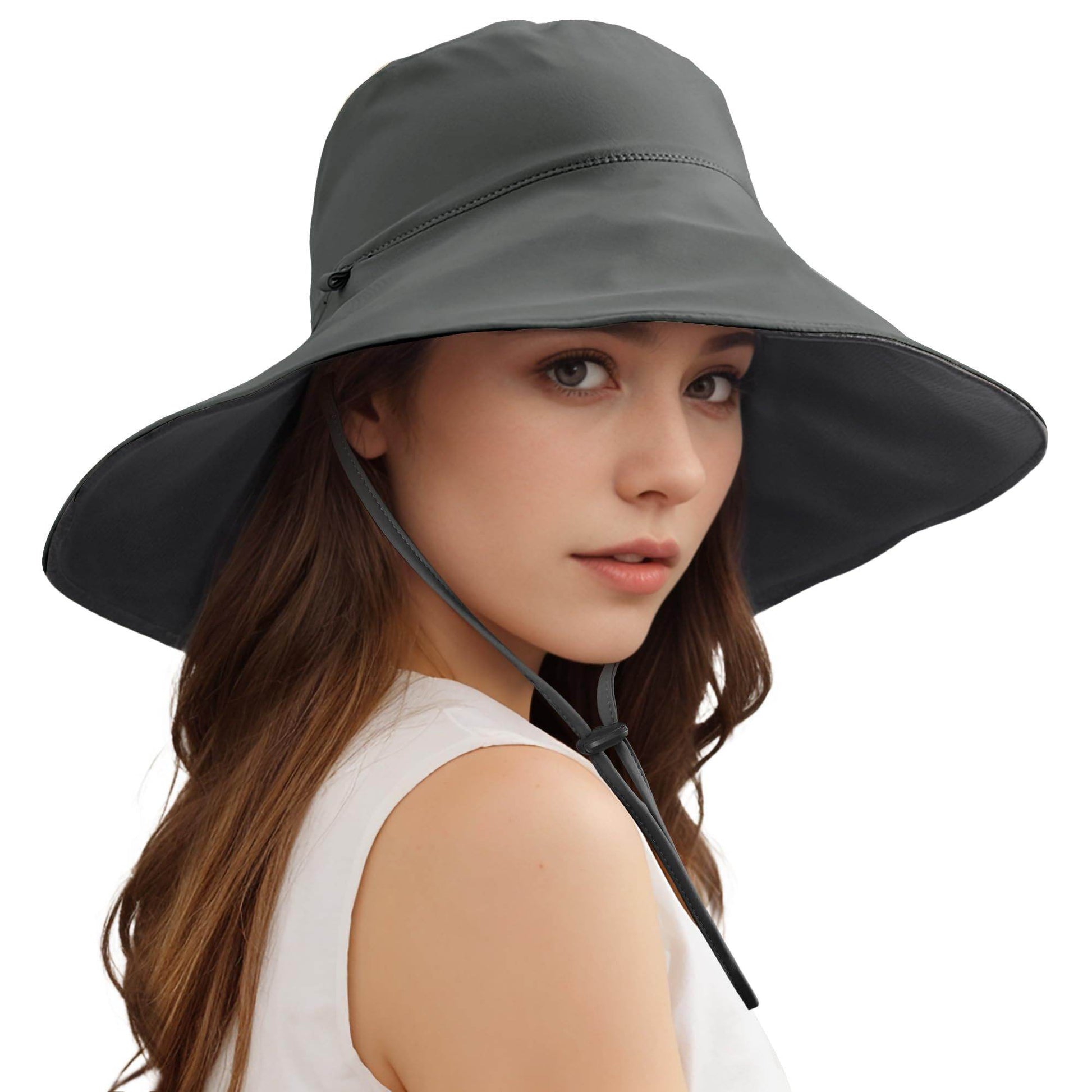 Wide Brim Reversible Sun Hat | Unisex Cooling Bucket Hat - Emprize360