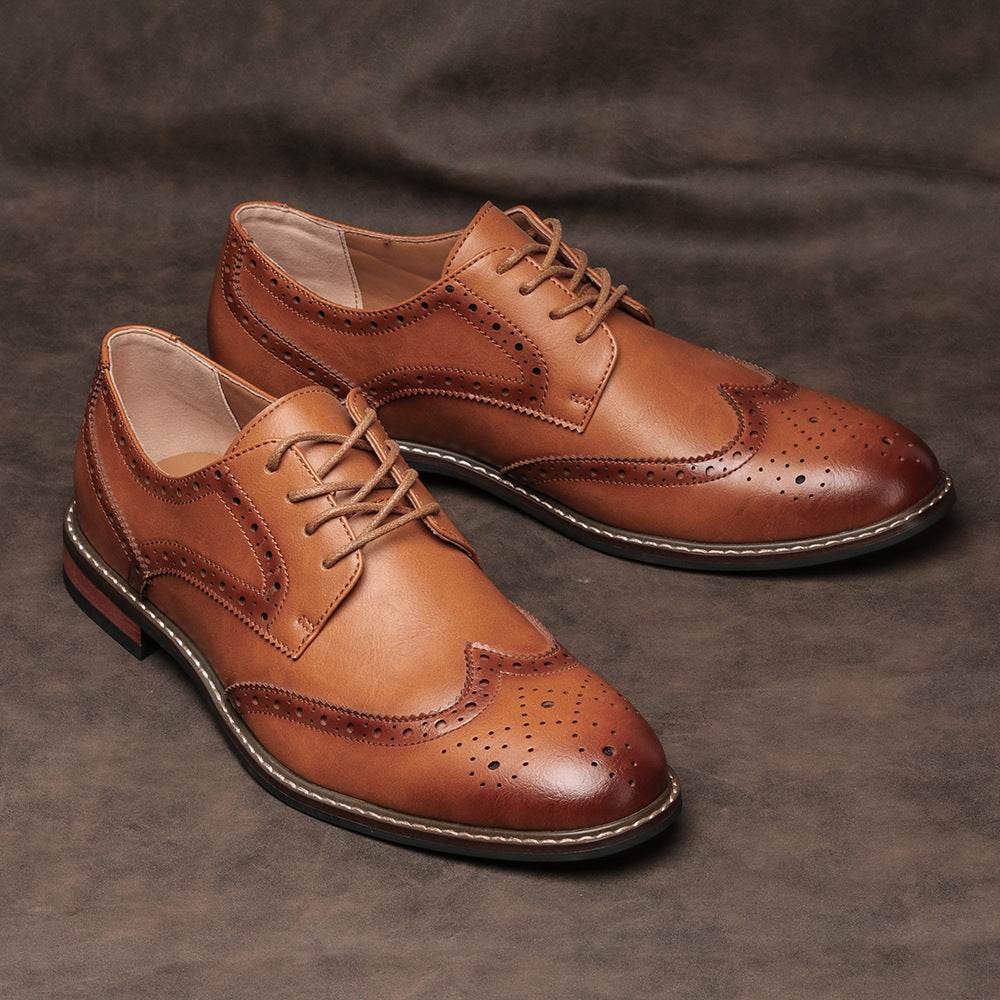Classic Brogue Business Shoes Men - Emprize360