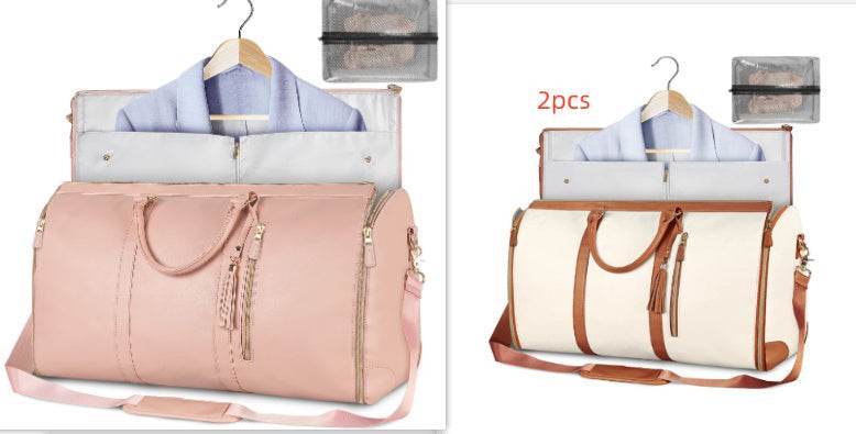 Versatile Large Capacity Waterproof Travel Duffle & Folding Suit Handbag for Women - Emprize360