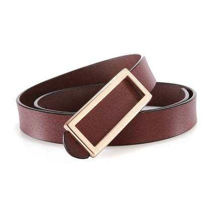 Classic Retro Cowhide Leather Belt for Women - Emprize360