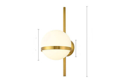 Minimalist Postmodern Glass Wall Lamp Living Room - Emprize360