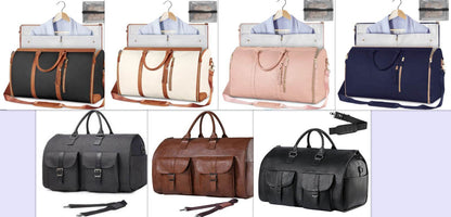 Versatile Large Capacity Waterproof Travel Duffle & Folding Suit Handbag for Women - EMPRIZE 360