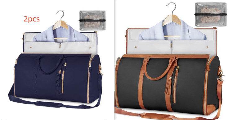 Versatile Large Capacity Waterproof Travel Duffle & Folding Suit Handbag for Women - Emprize360