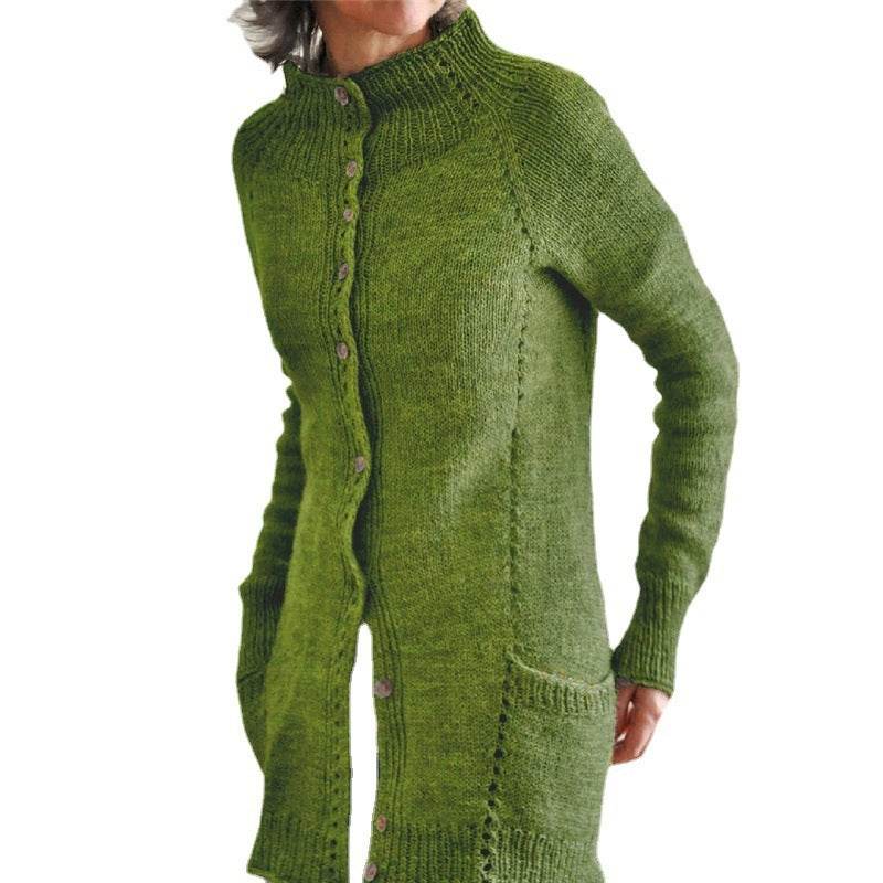 Cardigan Sweater Double Pocket Knit Sweater Women - Emprize360
