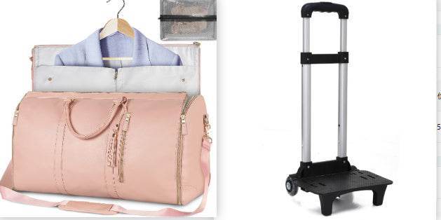 Versatile Large Capacity Waterproof Travel Duffle & Folding Suit Handbag for Women - Emprize360