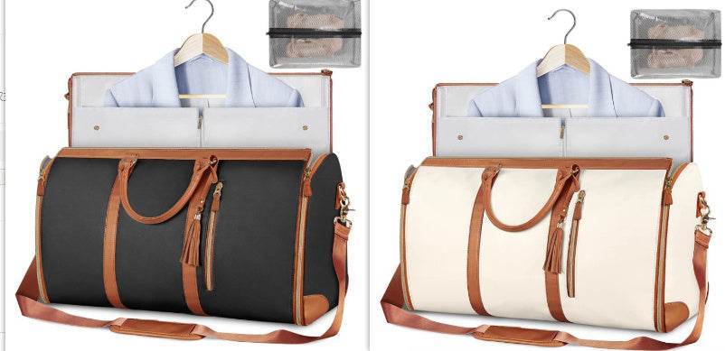 Versatile Large Capacity Waterproof Travel Duffle & Folding Suit Handbag for Women - Emprize360