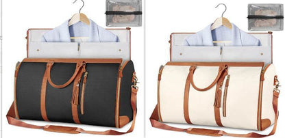 Versatile Large Capacity Waterproof Travel Duffle & Folding Suit Handbag for Women - Emprize360