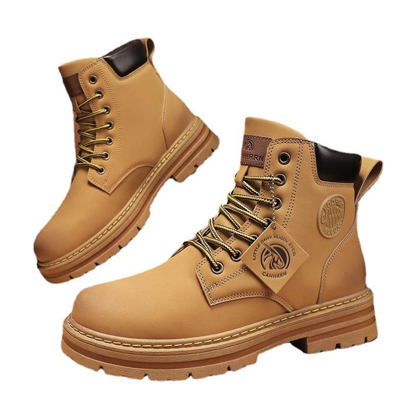 Mens Casual Biker High Top Martin Boots - Emprize360