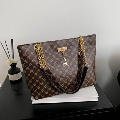 Retro Commuter Texture Chain Shoulder Bag For Women Spring - Emprize360