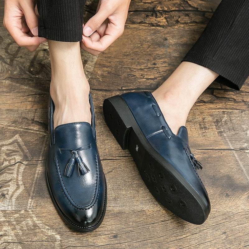 Business Casual Tassel Leather Shoes Men - Emprize360