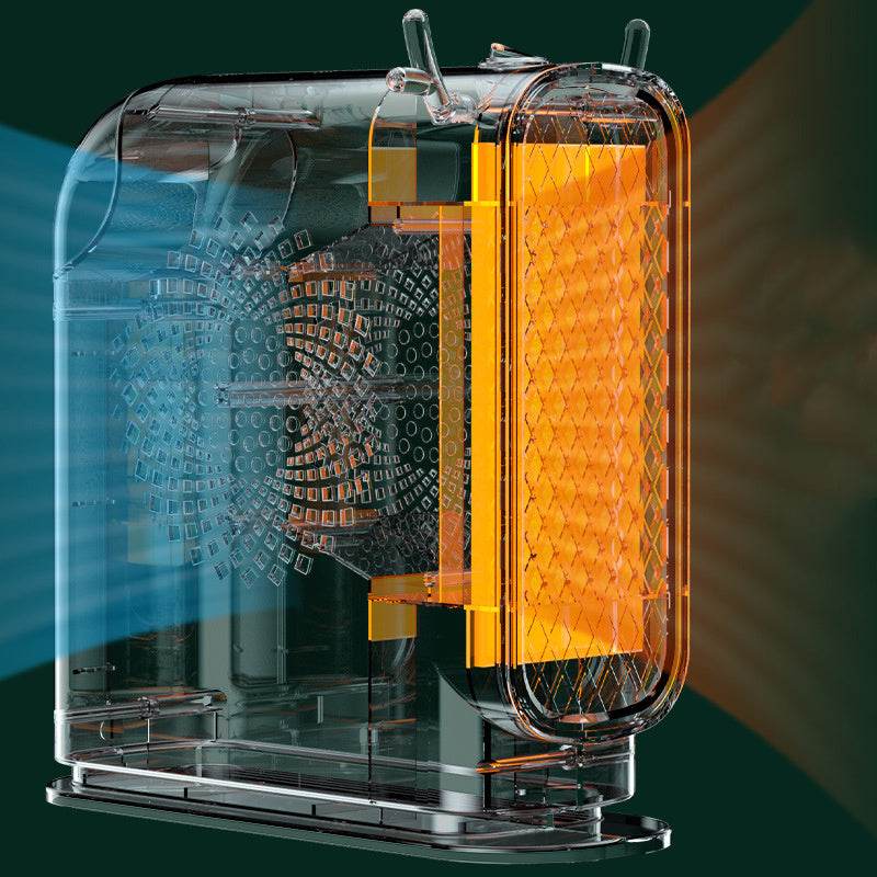 Compact Desktop Heater: Ideal for Office, Student Dorms, and Small Spaces - Emprize360