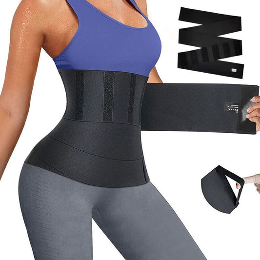 Adjustable Bandage Waist Belt – Lumbar Support & Shaping Wrap