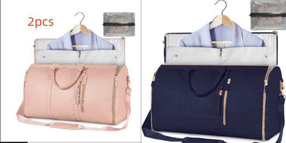 Versatile Large Capacity Waterproof Travel Duffle & Folding Suit Handbag for Women - Emprize360