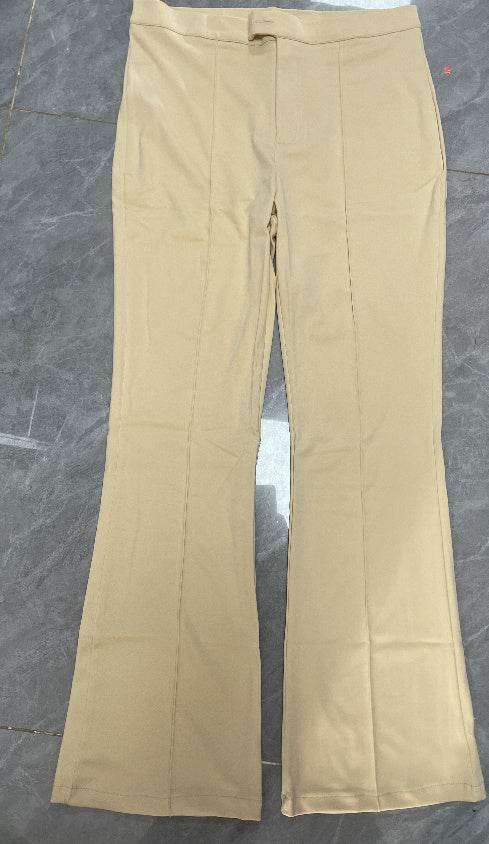 Slim Straight-leg Pants With Buckle Fashion - Emprize360