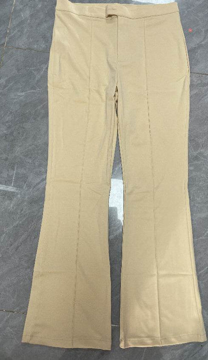 Slim Straight-leg Pants With Buckle Fashion - Emprize360