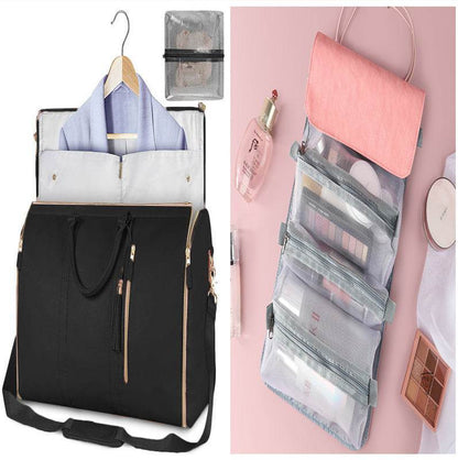 Versatile Large Capacity Waterproof Travel Duffle & Folding Suit Handbag for Women - EMPRIZE 360