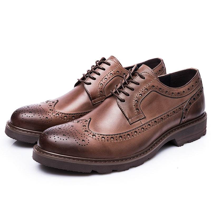 Flat Wedge Heel Hole-burning Movement Strap - Emprize360