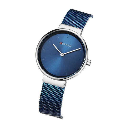 Stylish Women's Mesh Belt Quartz Watch - Casual & Business Pointer Timepiece - Emprize360