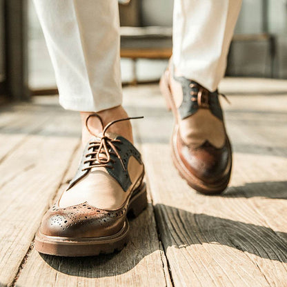 Flat Wedge Heel Hole-burning Movement Strap - Emprize360