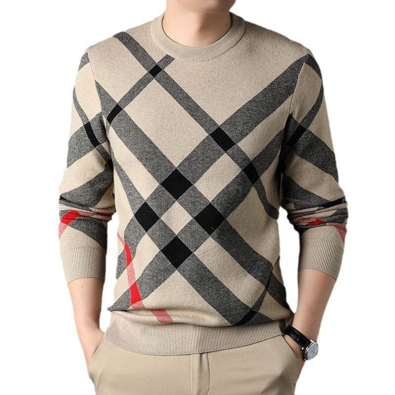 Autumn Sweater Men's Casual Loose Print - Emprize360
